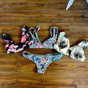 Lot of billabong bikinis small